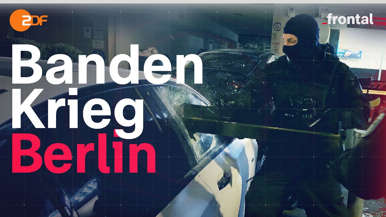 Bandenkrieg Berlin – Berliner Polizisten sichern bei einer Razzia Schusswaffen – Bandenkrieg und Schutzgelderpressung in der…