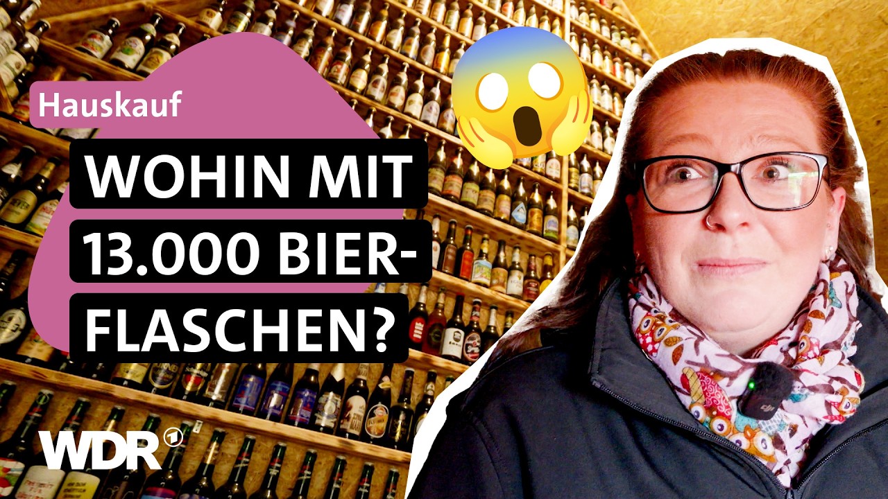 Tausende volle Bierflaschen in einem Hauskeller – die Biersammlung von Heinz Büttgen mit 13.000 Exemplaren aus aller Welt
