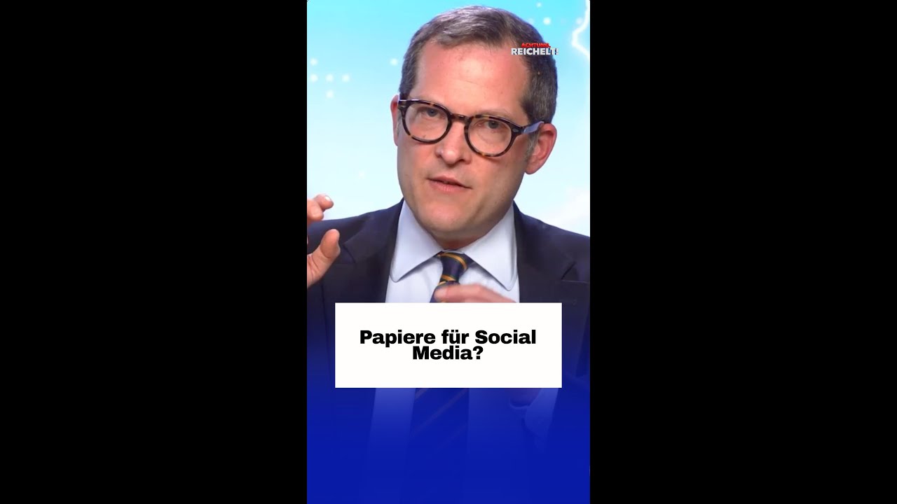 Ausweispflicht soziale Medien – Smartphone mit Social-Media-App und Personalausweis daneben – Symbol für Ausweispflicht in s…