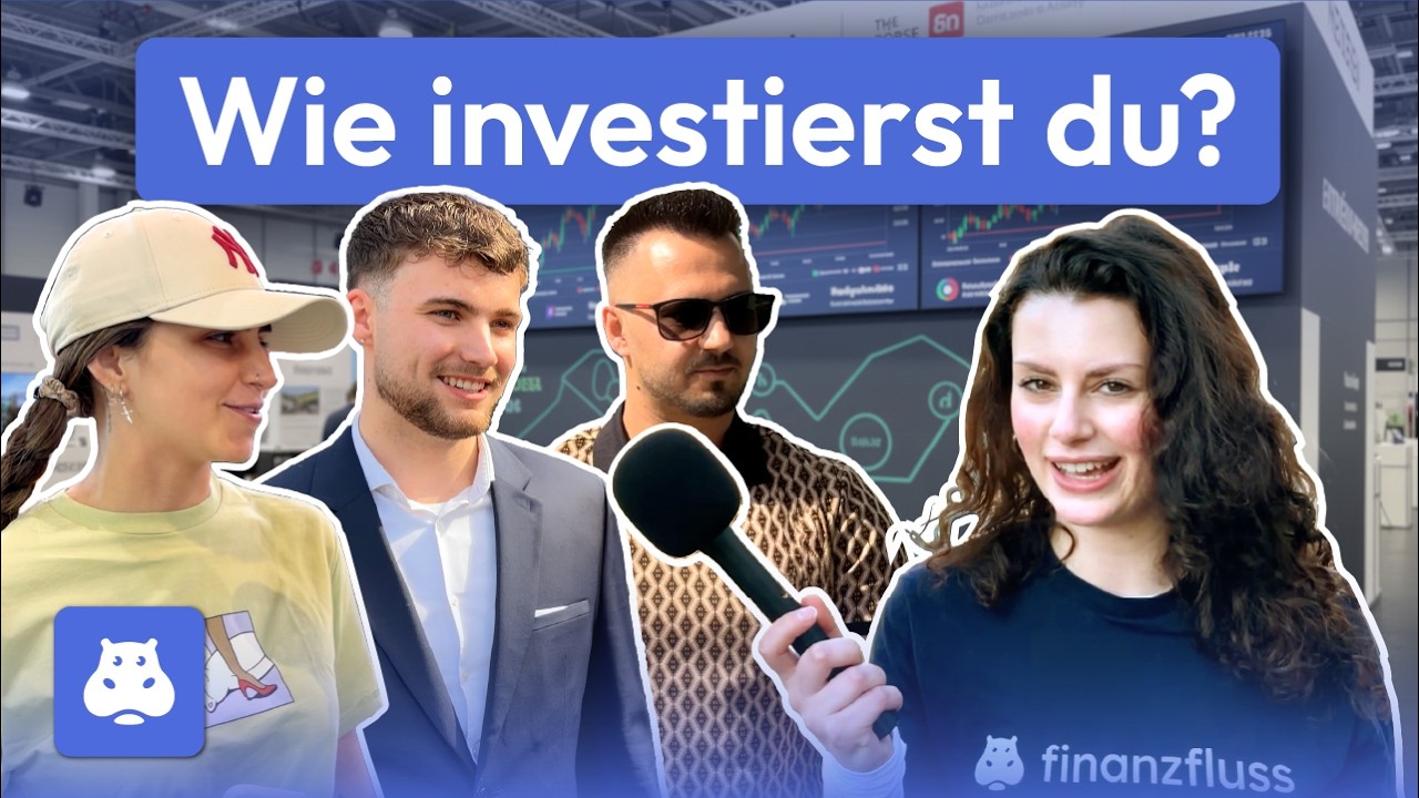 Messebesucher der Invest 2026 im Gespräch über Sparraten und Investmentstrategien