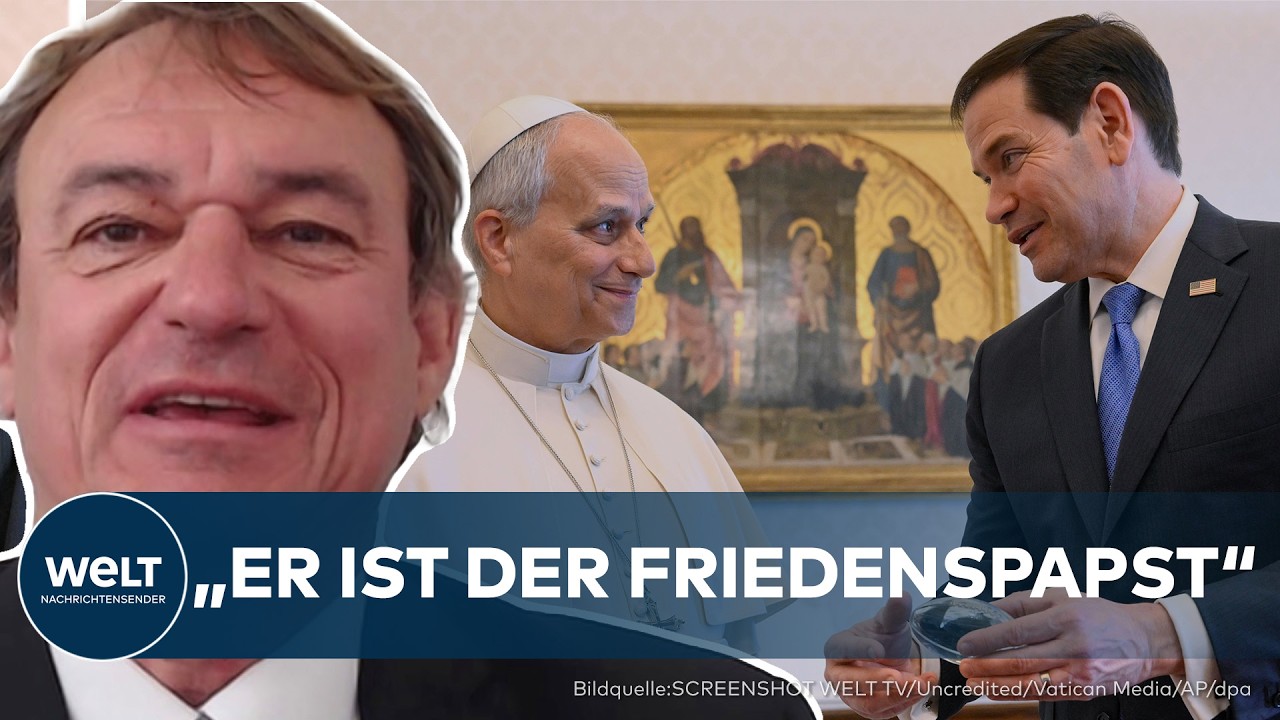 Papst Leo Friedenskurs – US-Außenminister Marco Rubio trifft Papst Leo XIV. im Vatikan zum Gespräch über den päpstlichen Fri…