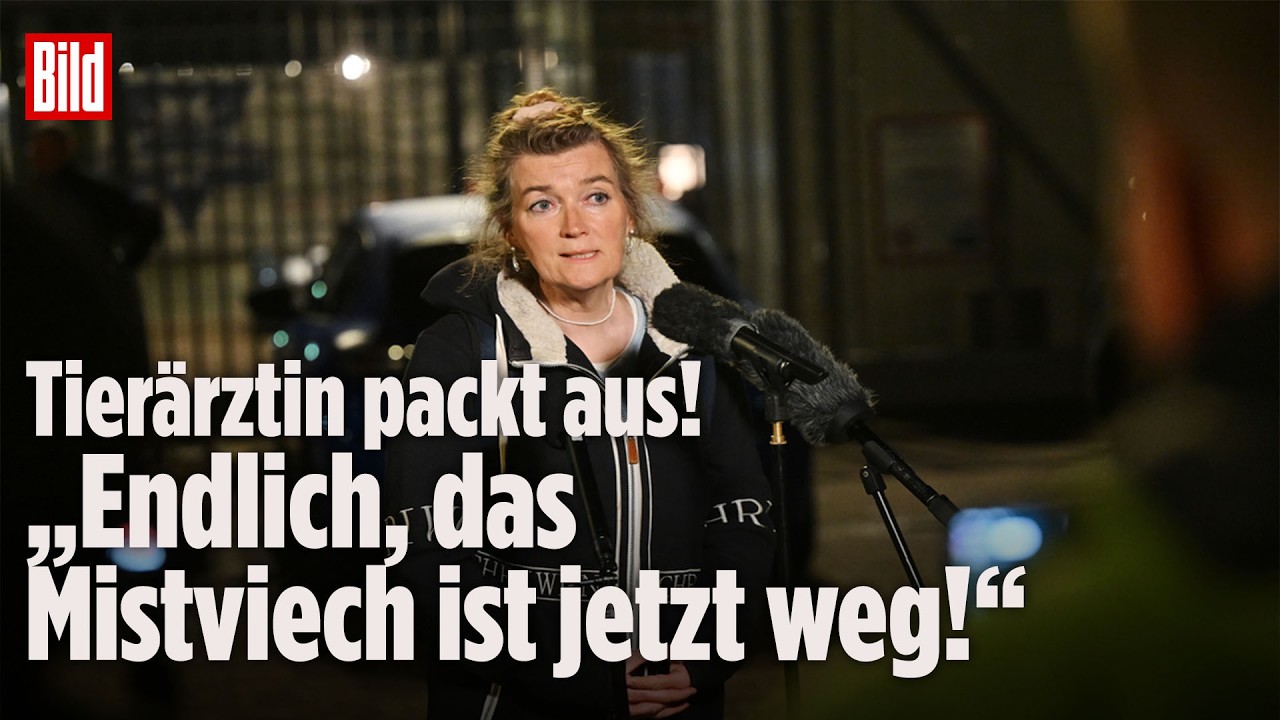 Wal Timmy Rettungsaktion – Tierärztin steht an Bord eines Schiffes bei der Wal-Timmy-Rettungsaktion in der Nordsee