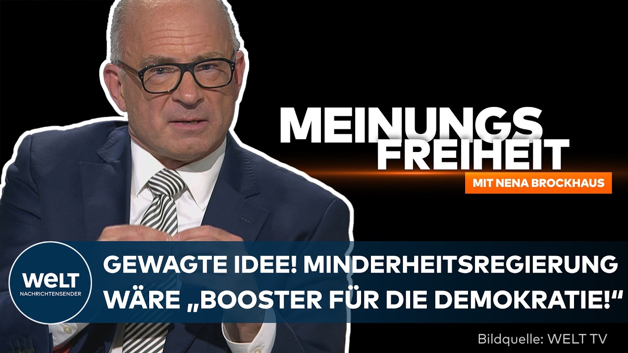 Diskussionsrunde im Bundestag zur Frage der Minderheitsregierung in Deutschland