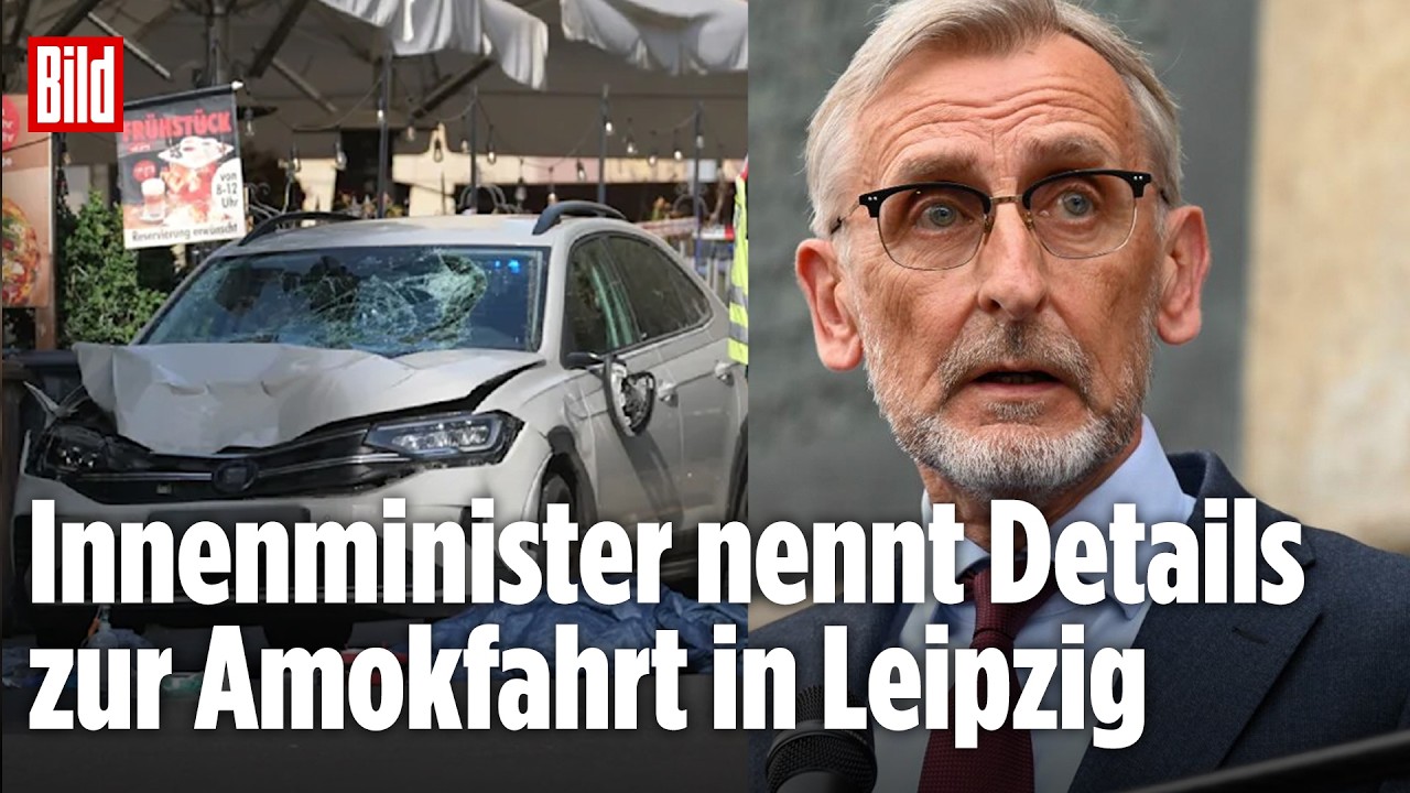 Amokfahrt Leipzig – Polizeieinsatz nach der Amokfahrt in der Leipziger Innenstadt, Absperrungen in der Fußgängerzone