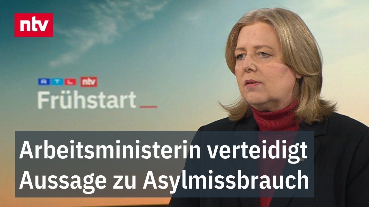 Bundesarbeitsministerin Bärbel Bas im Interview zur Einwanderung in Sozialsysteme und Sozialstaatsreform