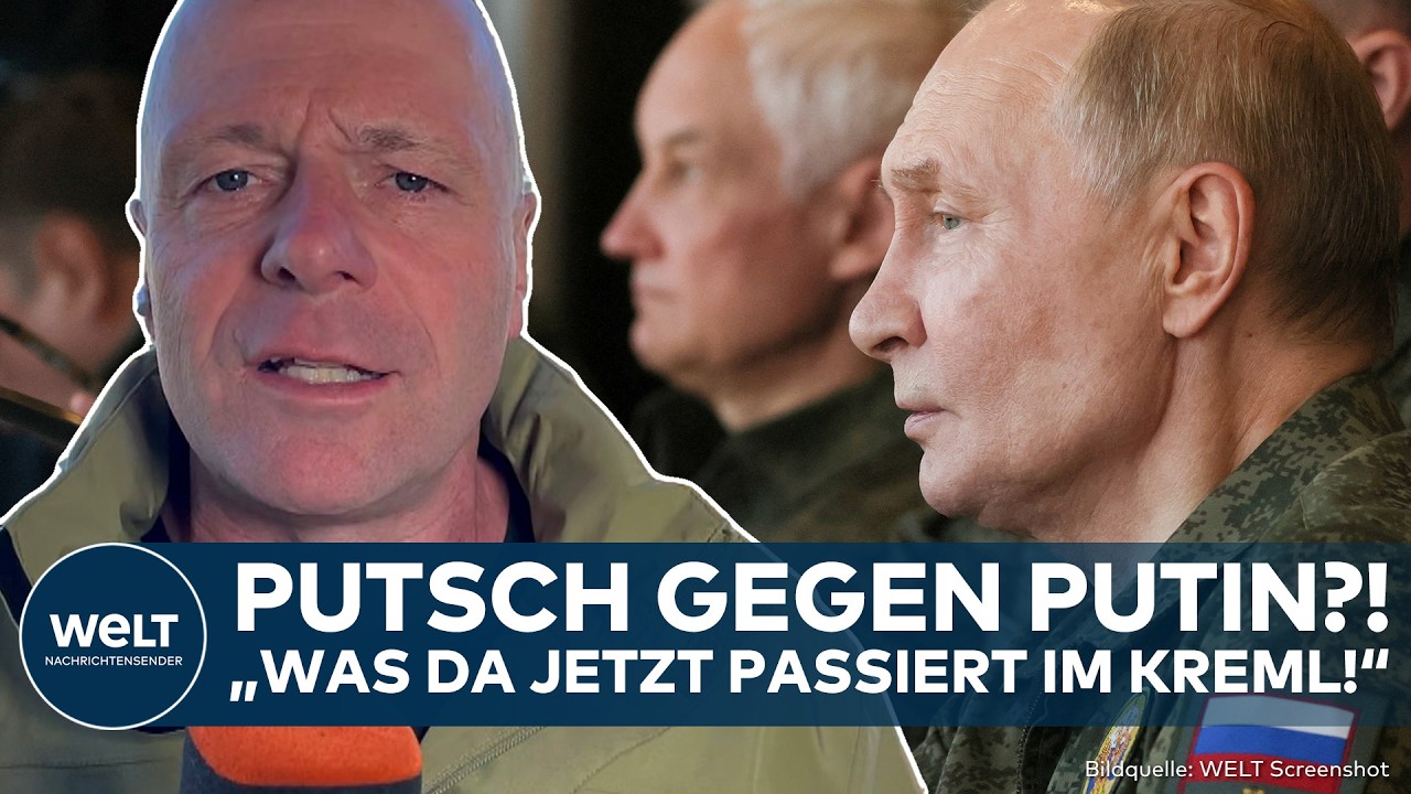 Militärparade auf dem Roten Platz in Moskau – Spekulationen über Putsch gegen Putin nehmen zu