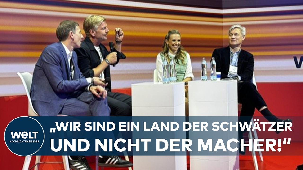 Reformstau Deutschland – Podiumsdiskussion beim OMR-Festival: Ulf Poschardt, Gordon Repinski und Holger Zepitz debattieren ü…