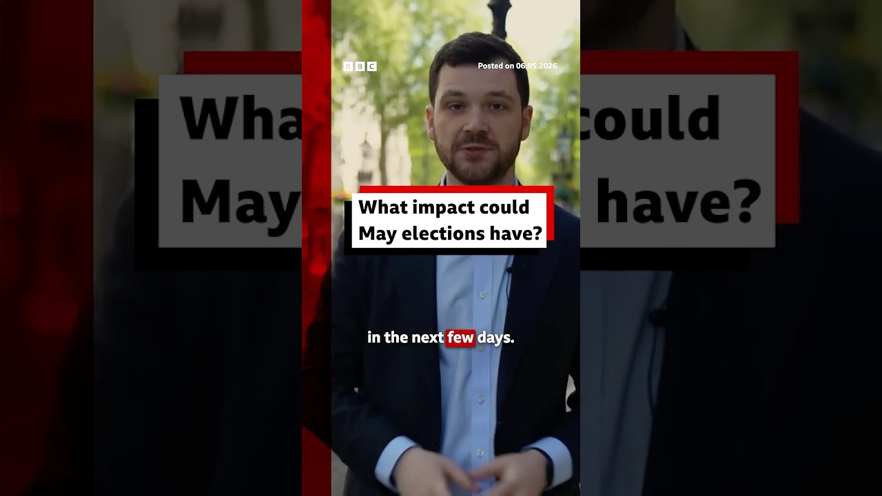 Wahlurne in einem britischen Wahllokal bei den UK-Kommunalwahlen 2026