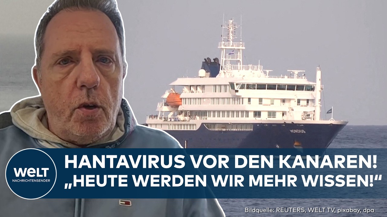 Kreuzfahrtschiff Kanaren – Kreuzfahrtschiff vor dem Hafen der Kanarischen Inseln bei stürmischer See – Kompetenzstreit zwisc…