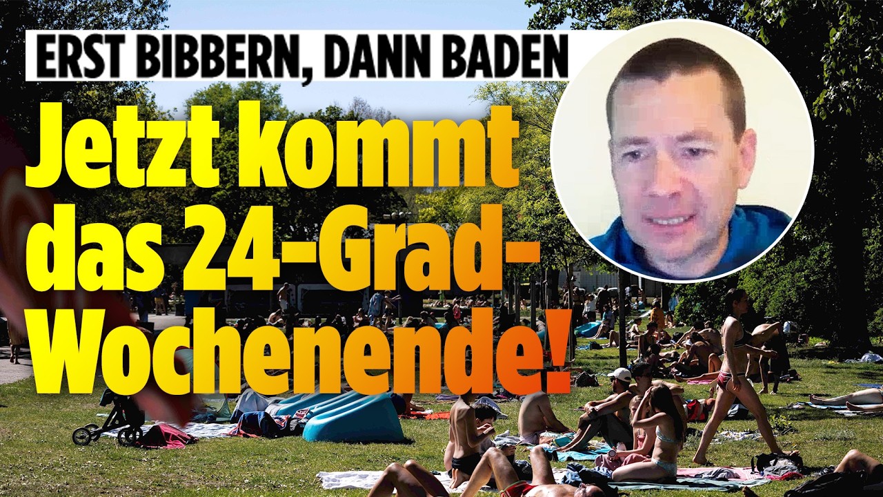 Sonnenschein und blauer Himmel am Wochenende in Deutschland – Wetter am Wochenende mit bis zu 24 Grad