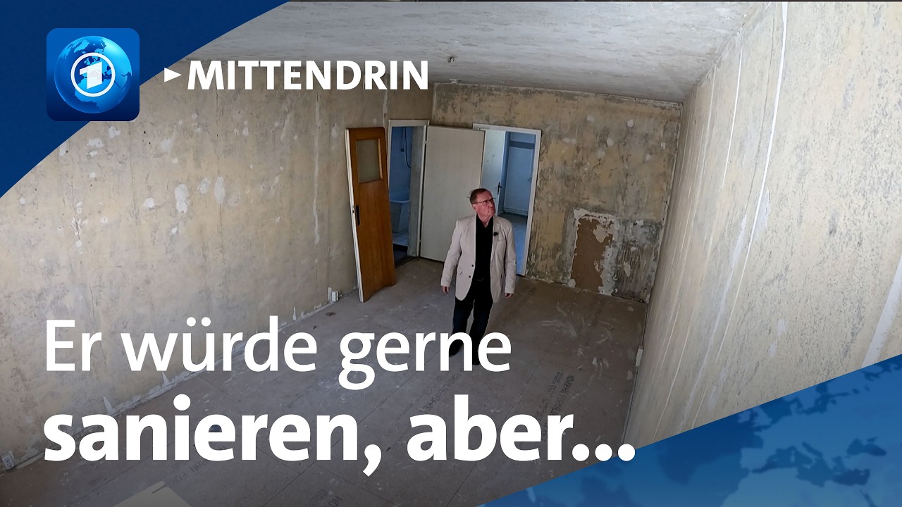 Sozialwohnungen Sanierung – Unsanierter Plattenbau in Strasburg (Uckermark) – Sozialwohnungen stehen wegen fehlender Sanieru…