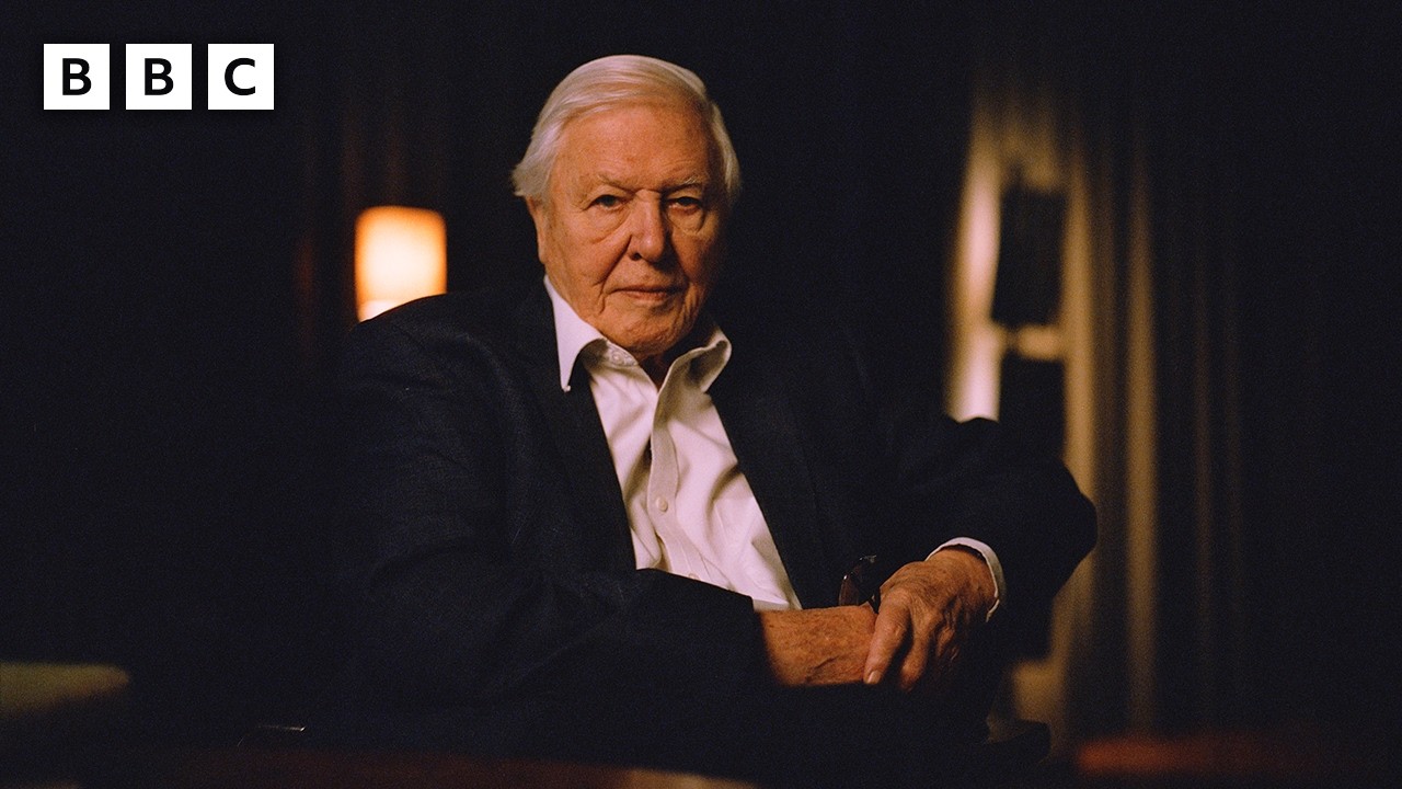 David Attenborough steht im Grand Canyon vor alten Gesteinsschichten – Allergie beim BBC-Dreh