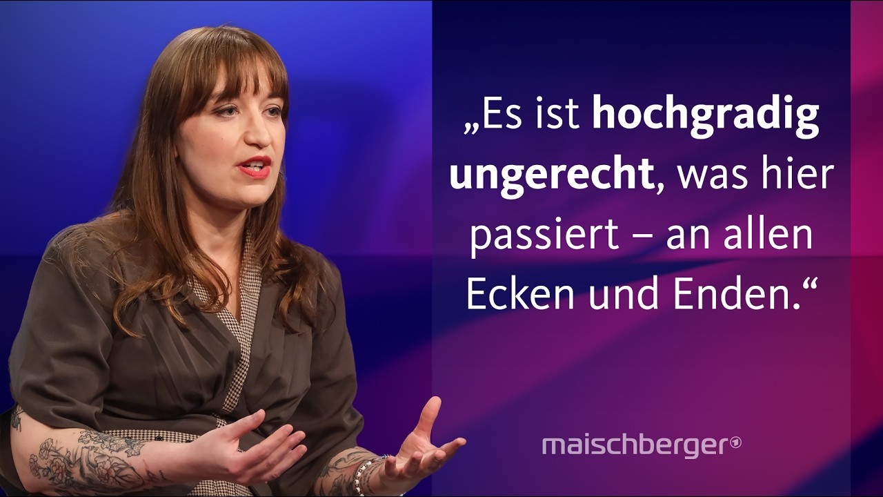 Jens Spahn und Heidi Reichinnek diskutieren bei Maischberger über soziale Gerechtigkeit in Deutschland
