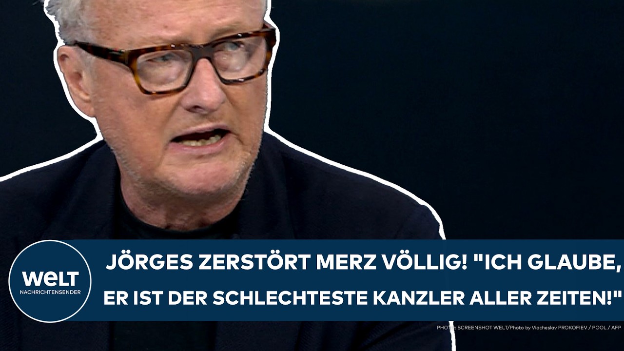 Friedrich Merz Kanzler – Hans-Ulrich Jörges kritisiert Bundeskanzler Friedrich Merz als schlechtesten Kanzler aller Zeiten i…