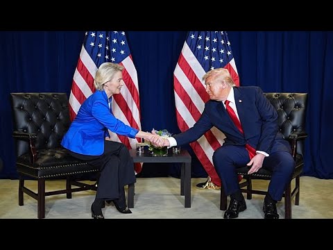 EU-Handelskommissar Šefčovič und US-Vertreter Greer beim Treffen in Paris im EU-USA Zollstreit über Autozölle