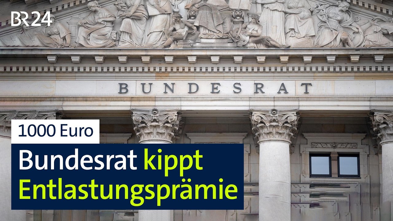 Bundesrat-Sitzung in Berlin – Abstimmung über die Entlastungsprämie für Arbeitnehmer gescheitert