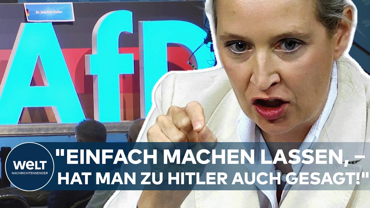 Wahlplakat der AfD vor dem Landtag Sachsen-Anhalt – Debatte um AfD regieren lassen