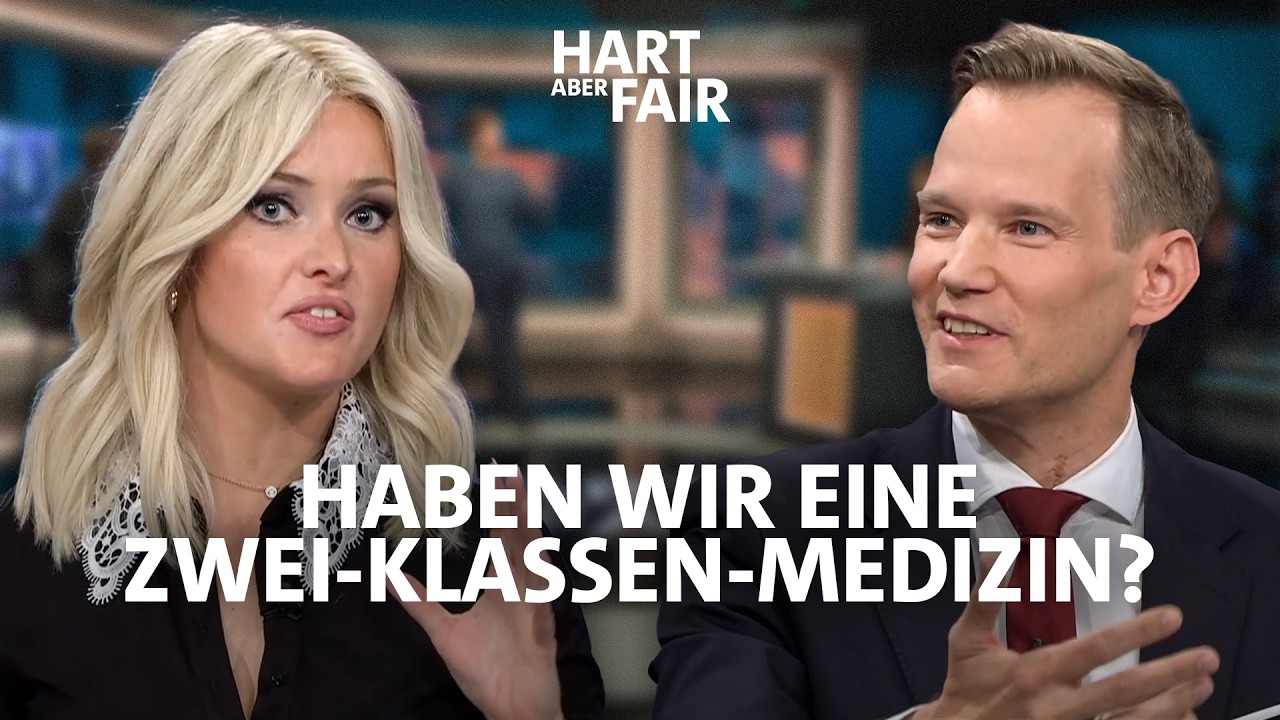 Diskussionsrunde bei Hart aber fair zum Thema Zweiklassenmedizin im deutschen Gesundheitssystem