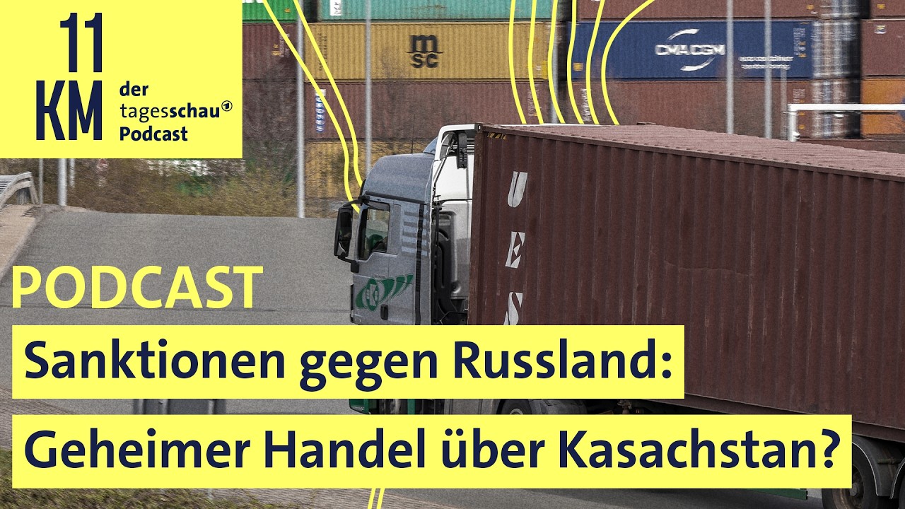 Sanktionsumgehung Kasachstan – Kugellager und elektronische Bauteile auf einem Tisch – Dual-Use-Güter im Zentrum der Sanktio…