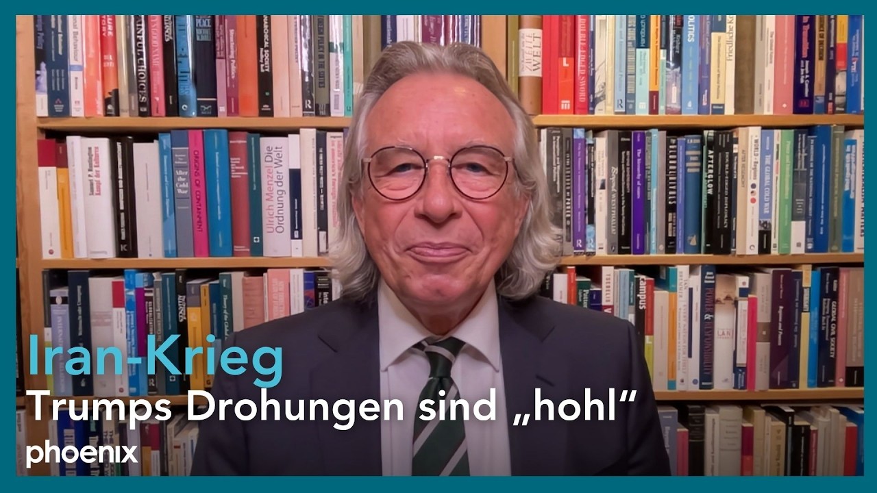 Politikwissenschaftler Thomas Jäger analysiert den Iran-Deal und den Ukraine-Krieg im phoenix-Interview