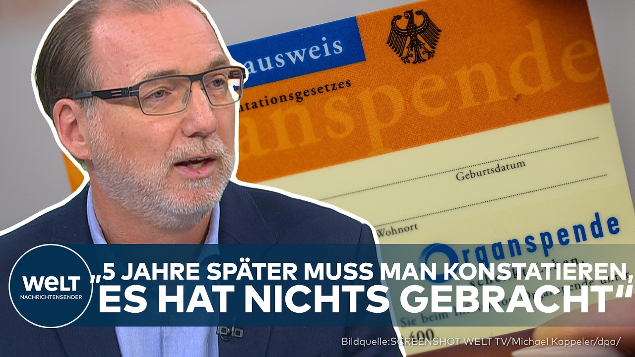 Symbolbild Organspende: Organspendeausweis liegt auf einem Tisch – Debatte um Widerspruchslösung Organspende im Bundestag
