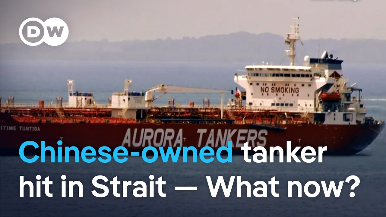 China Iran Krieg – Chinesischer Öltanker in der Straße von Hormus während des Iran-Kriegs – Symbolbild für China Iran Konfli…