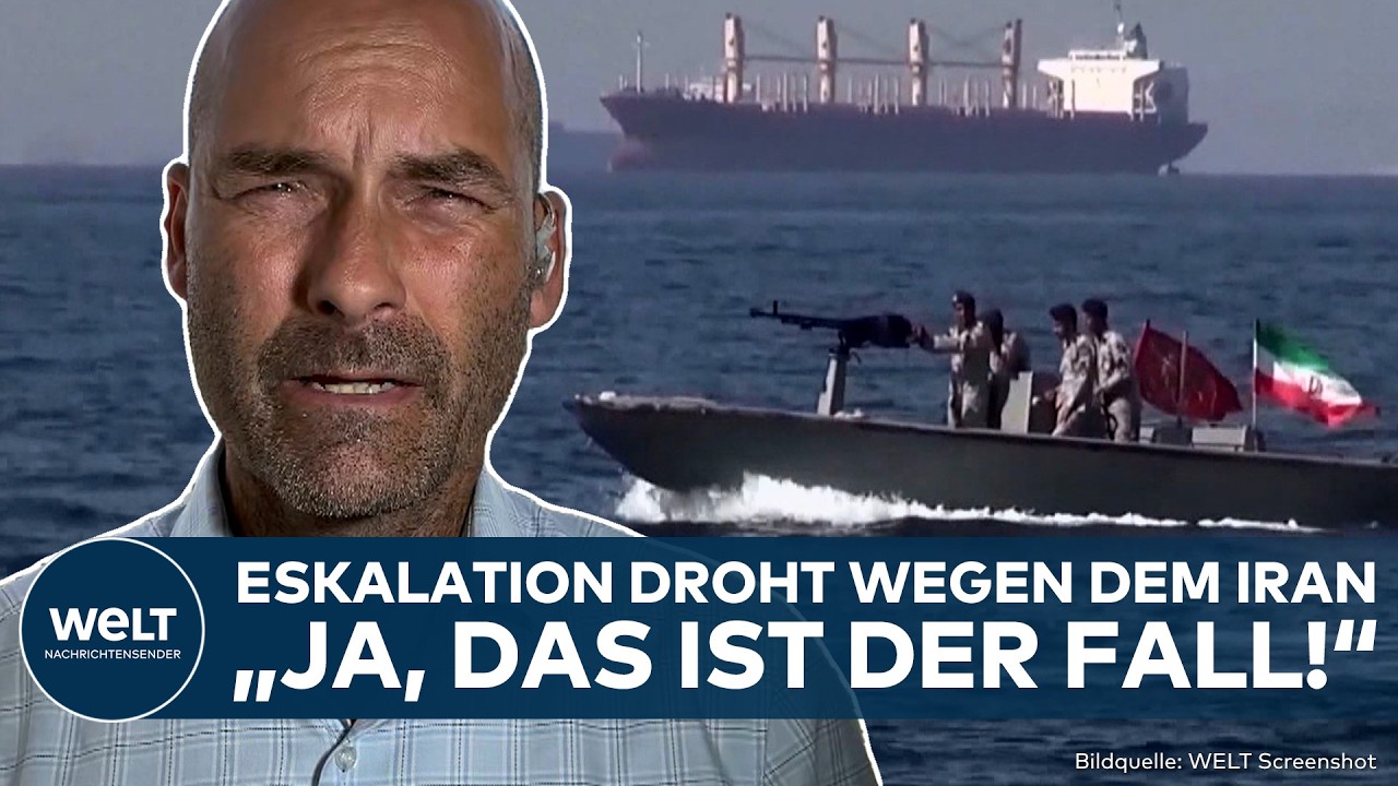 Donald Trump spricht über den Iran-Deal und die Straße von Hormus bei einer Pressekonferenz