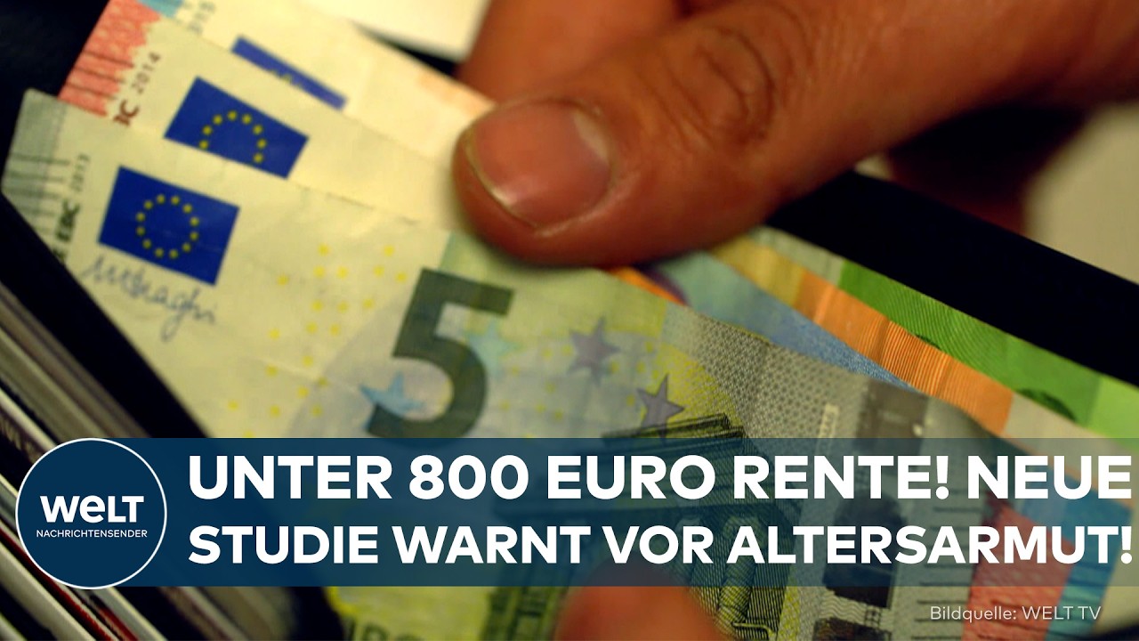 Ältere Person sitzt besorgt am Küchentisch mit Rechnungen – Wohnarmut im Alter bedroht Millionen Babyboomer in Deutschland