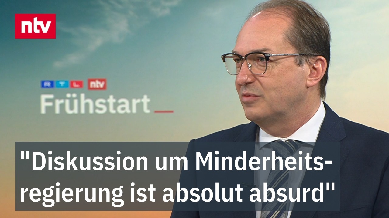 Abschiebung beschleunigen – Bundesinnenminister Alexander Dobrindt spricht über neue Maßnahmen zur Beschleunigung von Abschi…