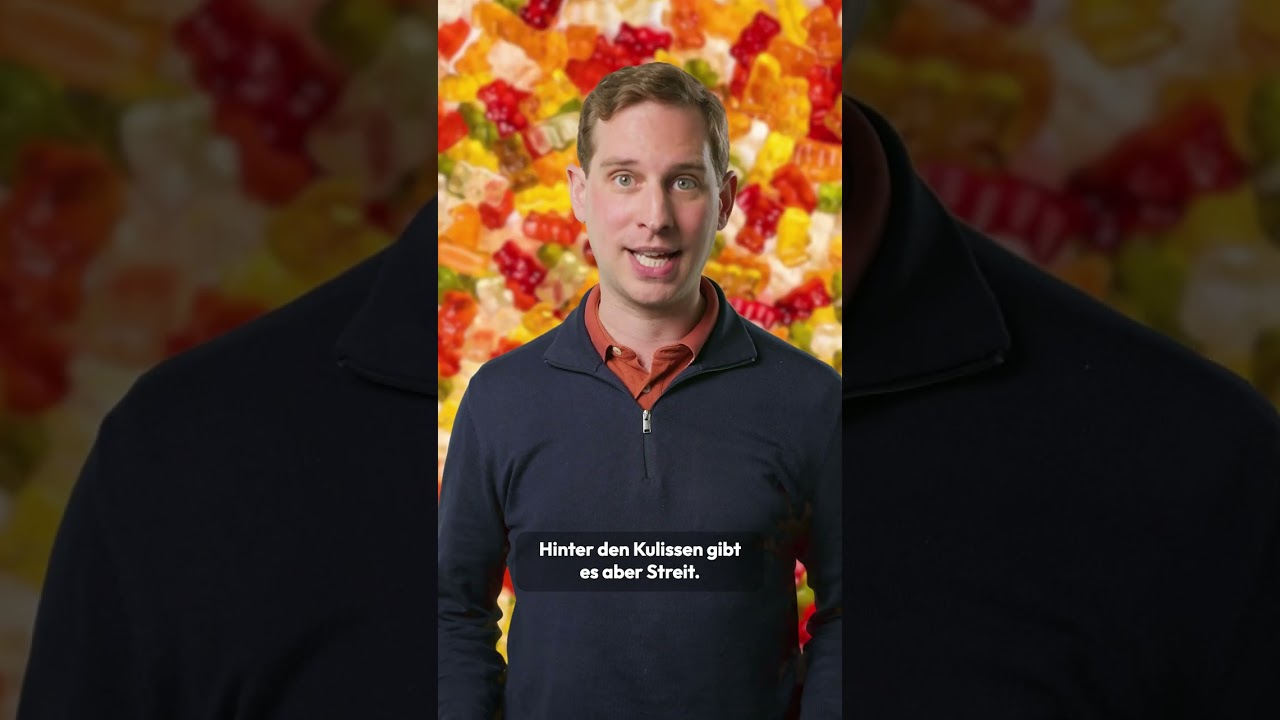 Haribo Goldbären in einer bunten Schüssel – Symbol der Haribo Erfolgsgeschichte seit über 100 Jahren