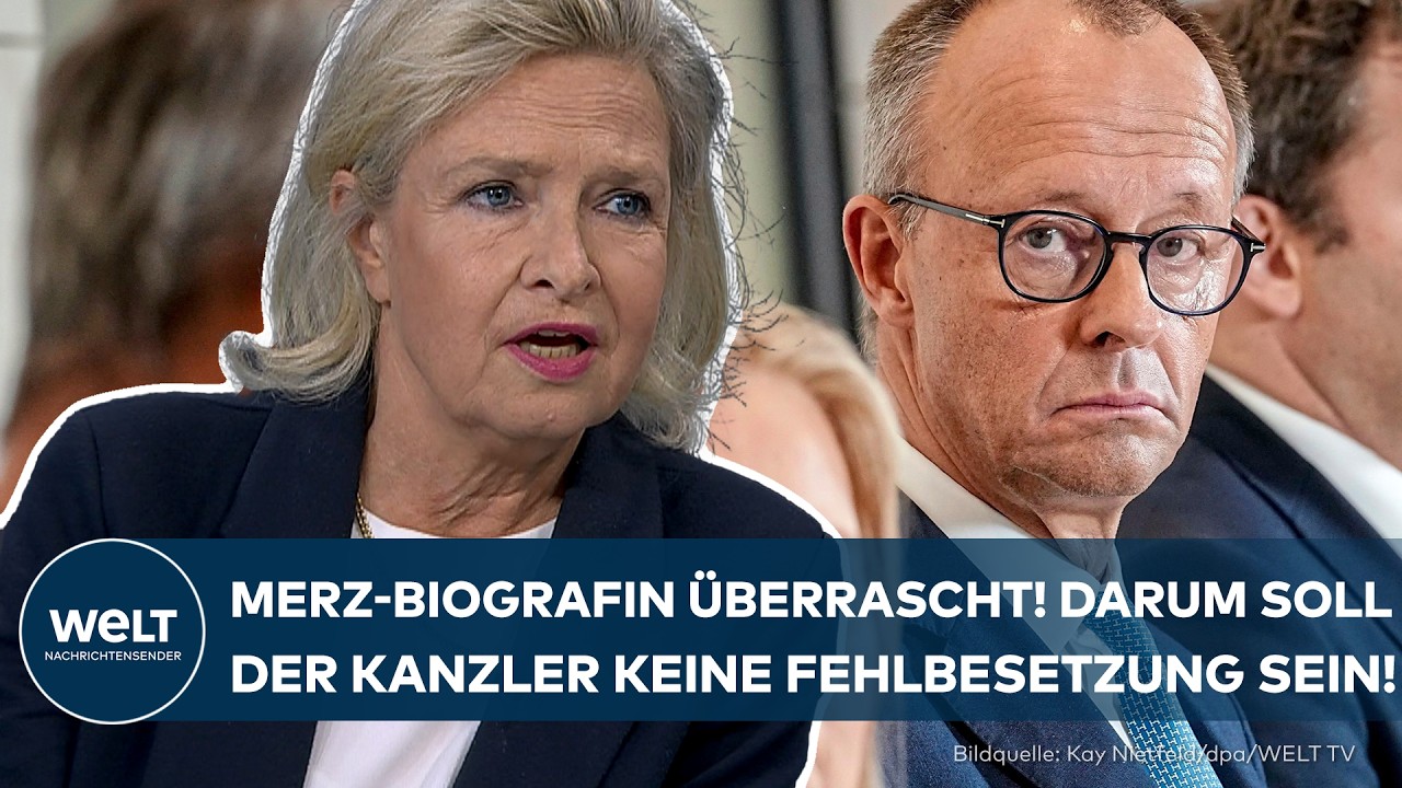 Friedrich Merz Kanzler – Friedrich Merz als Bundeskanzler am Rednerpult im Bundestag, Fokus auf Merz Kanzler Rolle