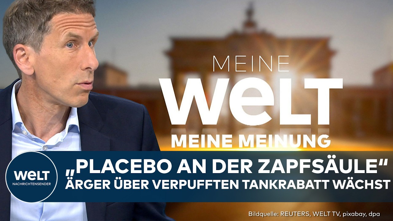 Zapfsäule an einer deutschen Tankstelle – der Tankrabatt kommt laut ifo Institut kaum beim Verbraucher an