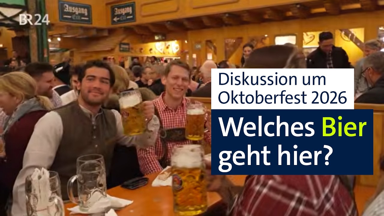 Oktoberfest Bier – Bierkrug auf dem Oktoberfest in München – Giesinger Bräu bewirbt sich um Ausschankrecht auf der Wiesn