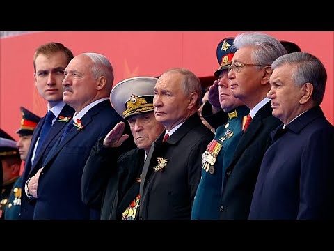 Tag des Sieges Moskau – Wladimir Putin leitet die Militärparade zum Tag des Sieges auf dem Roten Platz in Moskau