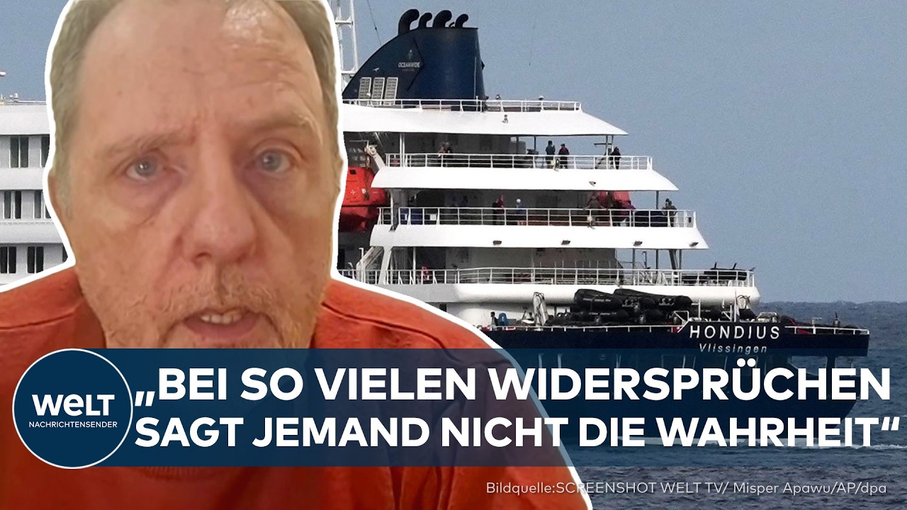 Hanta-Virus Hondius – Kreuzfahrtschiff Hondius im Hafen von Teneriffa mit Absperrungen wegen Hanta-Virus-Verdacht