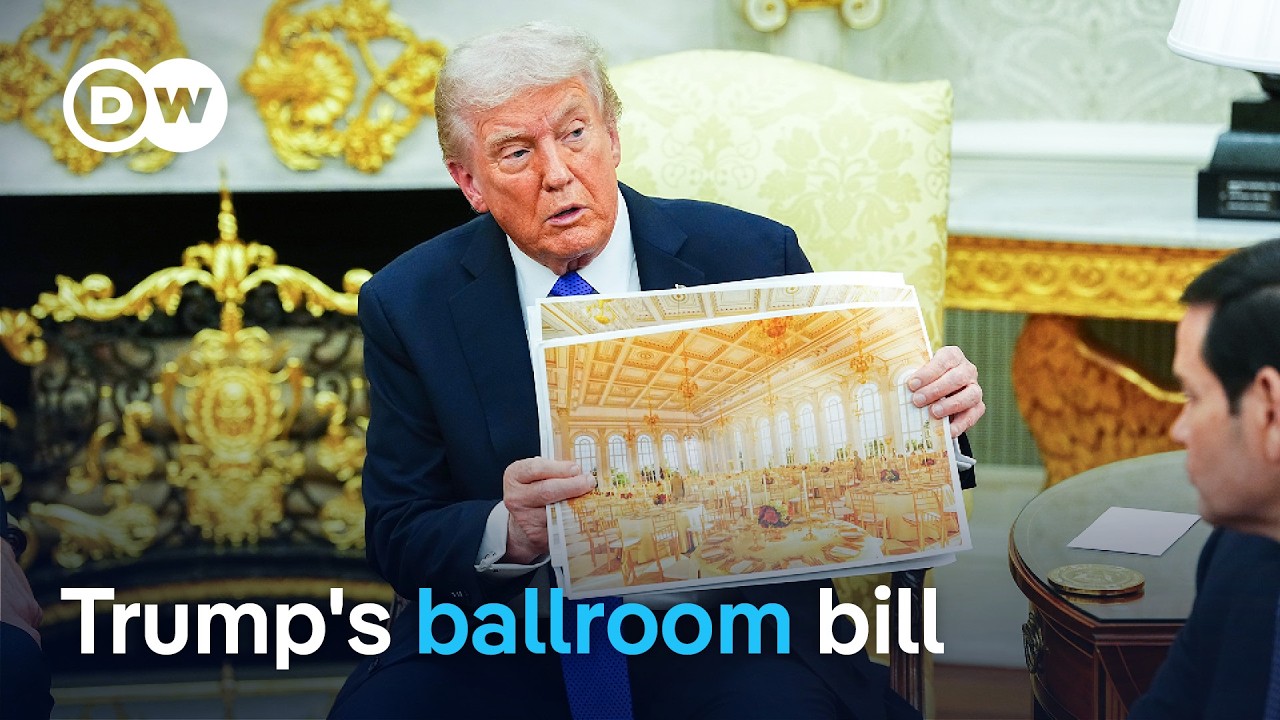 Weißes Haus Ballsaal – Außenansicht des Weißen Hauses in Washington D.C. – Bauprojekt Ballsaal im Ostflügel sorgt für Kosten…
