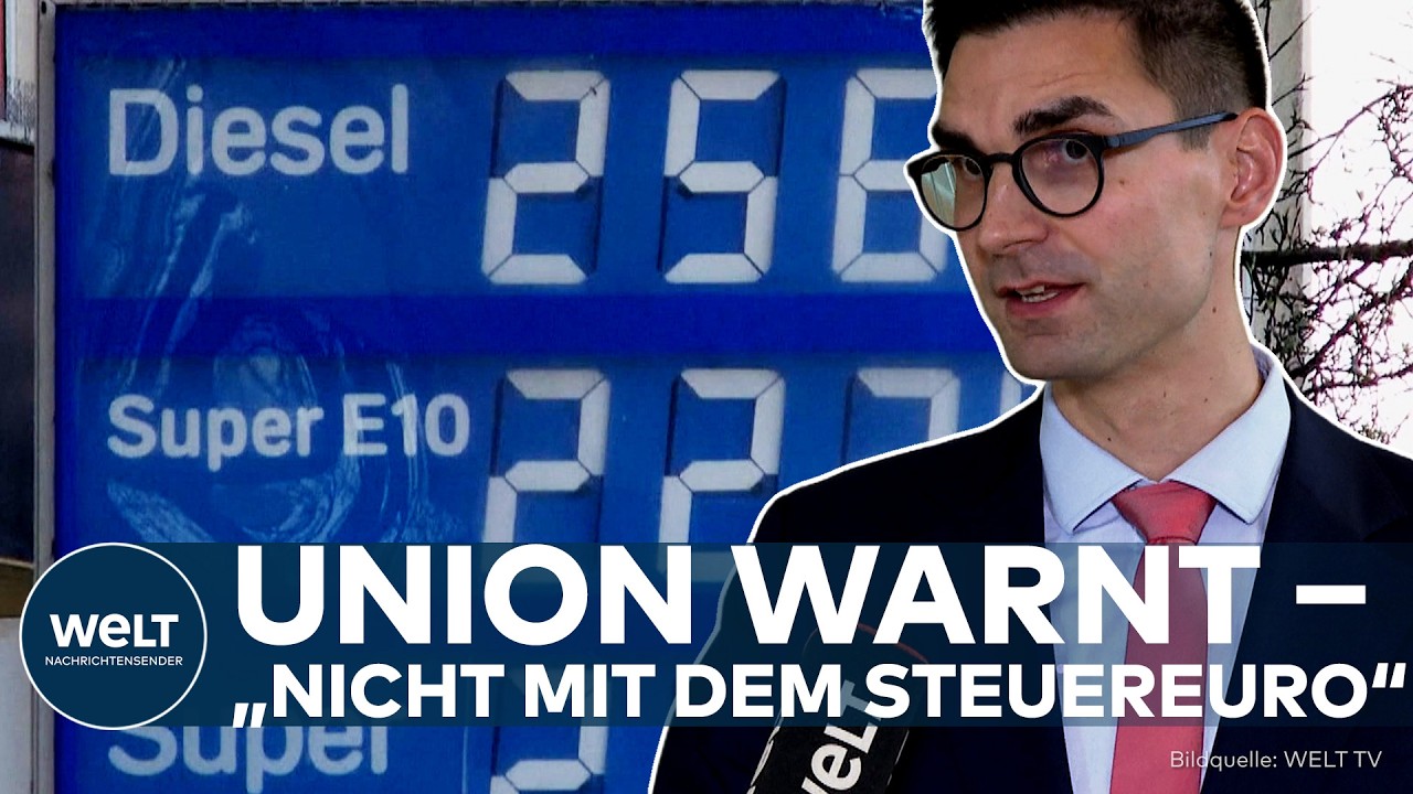 CDU-Politiker Sepp Müller spricht im Bundestag über den Tankrabatt und Energiepreisentlastung