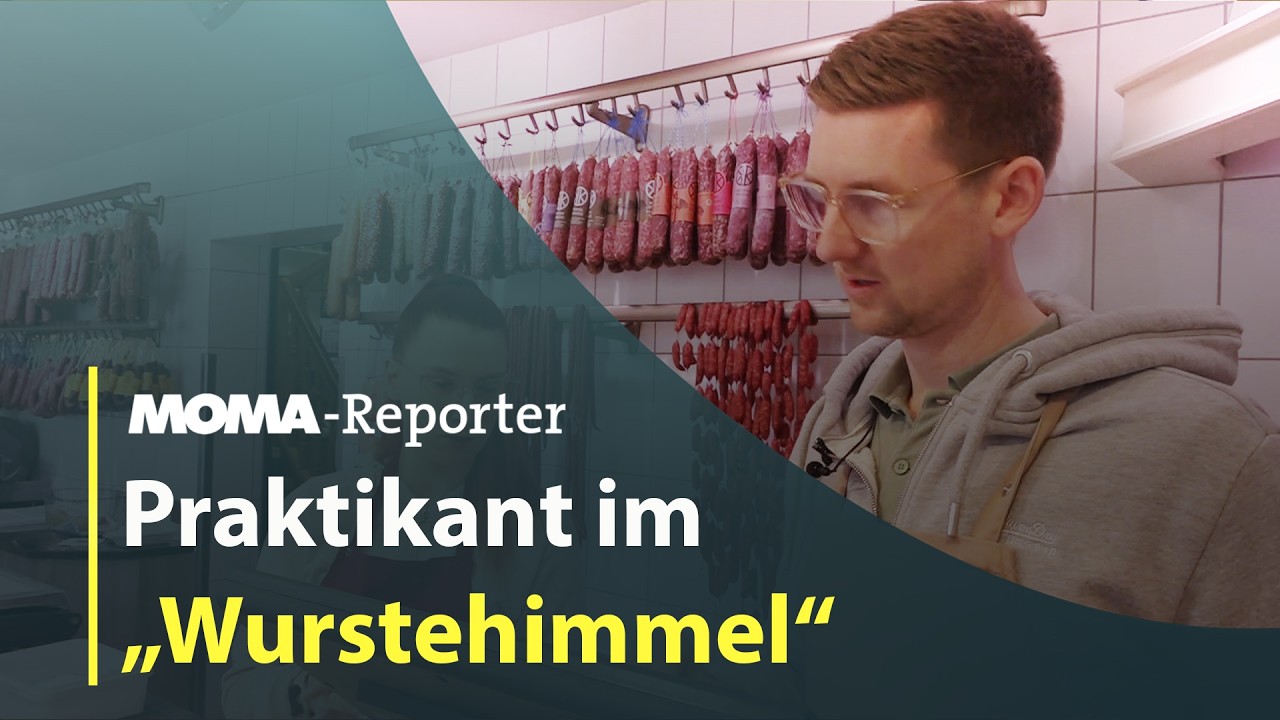 Metzgerin Katharina Koch in der Produktion ihrer Landfleischerei – Metzgerei Fachkräftemangel als Thema