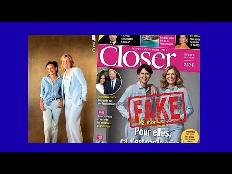 KI-Bild – KI-generiertes Magazin-Cover von Closer mit Politikerinnen, das den Sender CNews täuschte
