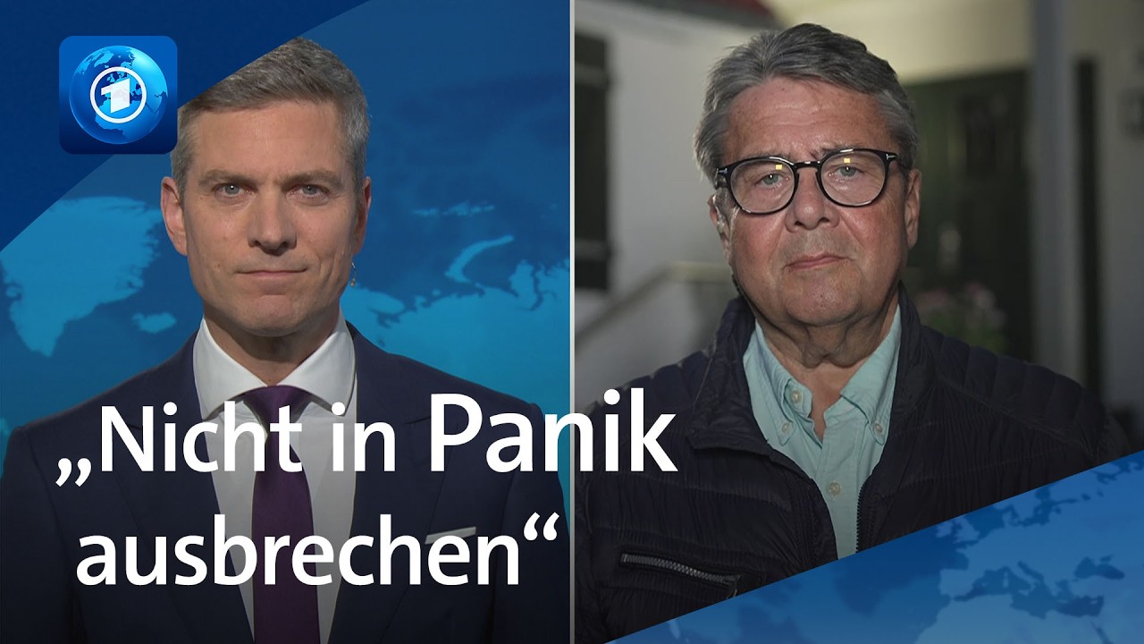 transatlantische Beziehungen – Sigmar Gabriel im Interview zu transatlantischen Beziehungen und US-Truppenabzug aus Deutschl…