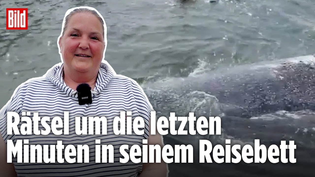 Wal-Rettung Timmy – Wal Timmy wird per Barge nach der erfolgreichen Wal-Rettung durch die Ostsee in die Nordsee transportiert