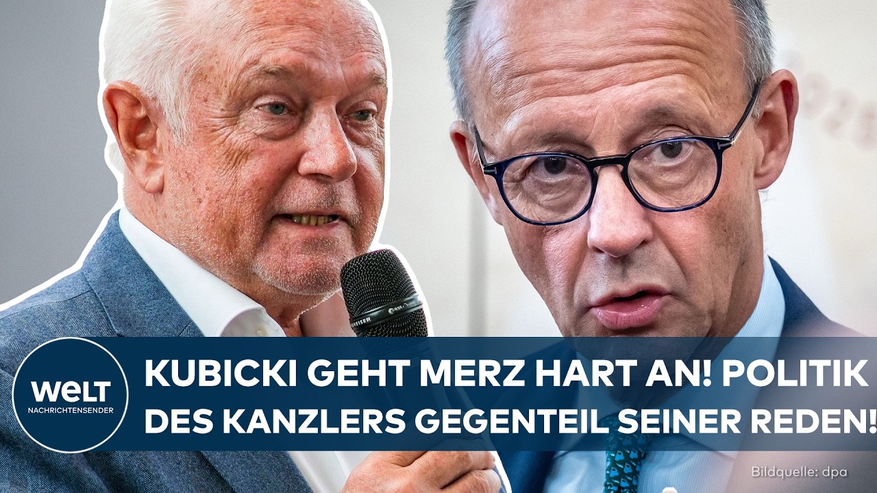 FDP-Vize Wolfgang Kubicki kritisiert Merz scharf bei einer Pressekonferenz in Berlin
