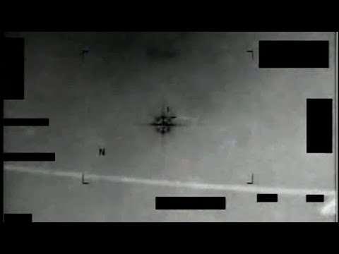 UFO-Videos Pentagon – Militärpilot beobachtet unbekanntes Flugobjekt am Himmel – Pentagon UFO-Videos zeigen unerklärliche Ph…