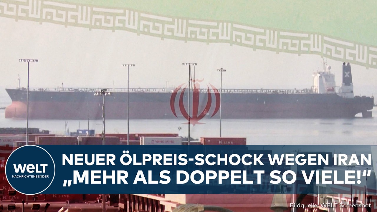 Irankrieg Ölpreisschock – Ölraffinerie im Nahen Osten mit steigendem Rauch – Irankrieg treibt Ölpreisschock und belastet deu…
