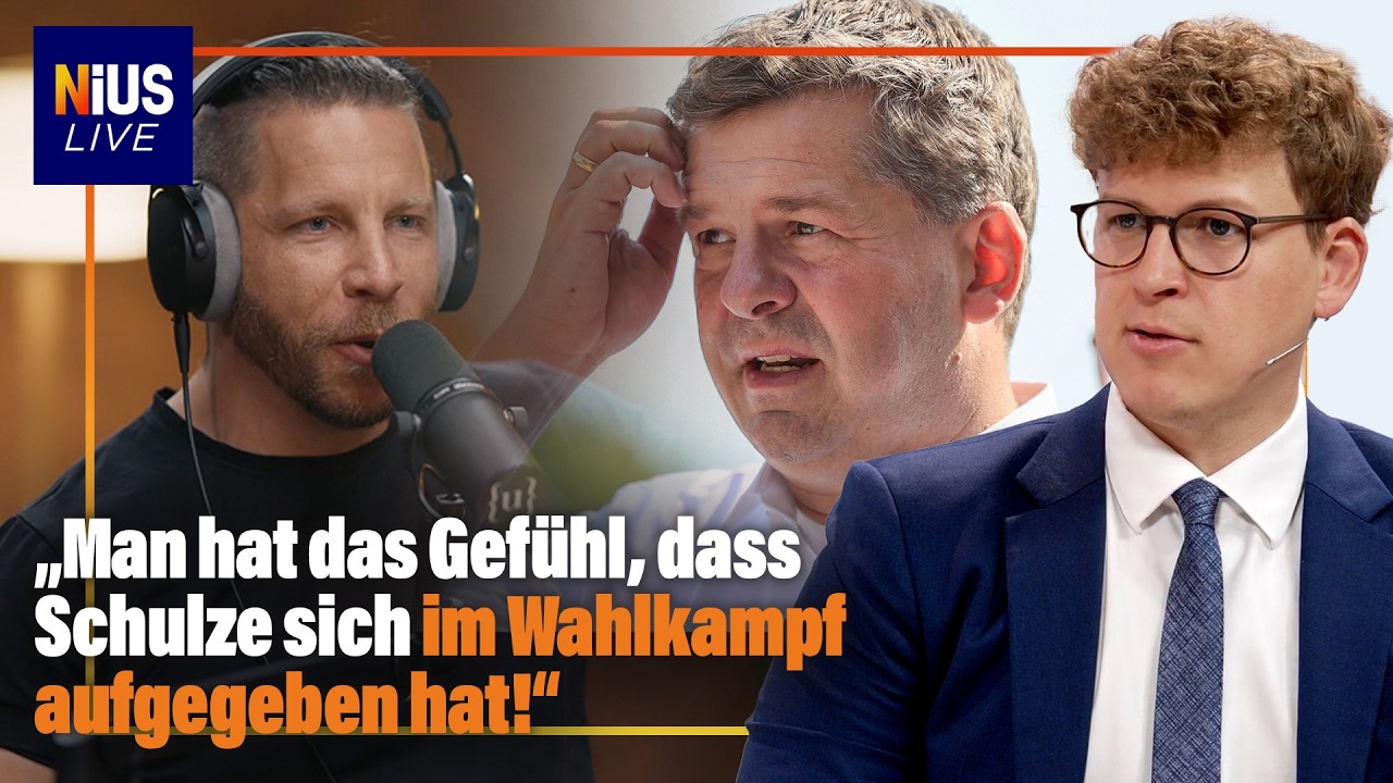 Podcast-Absage Sven Schulze – CDU-Ministerpräsident Sven Schulze beim Wahlkampf in Sachsen-Anhalt – Podcast-Absage bei Ben U…