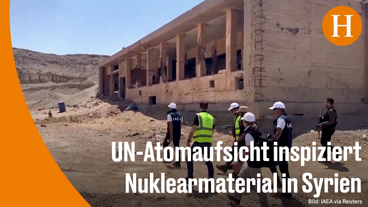 IAEA-Generaldirektor Rafael Grossi bei der Pressekonferenz zur IAEA Inspektion Syrien in Damaskus