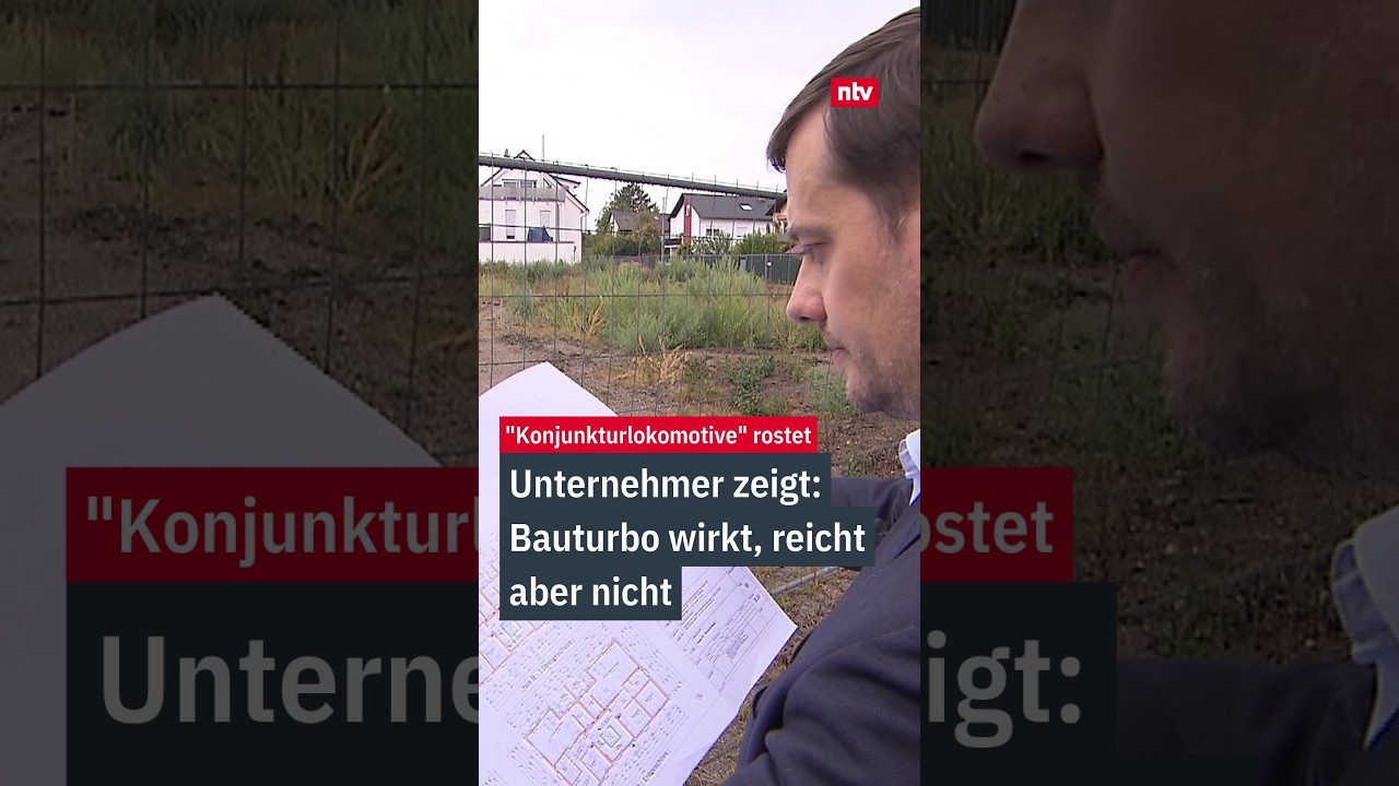 Bauunternehmer Sascha Kobler vor einem Bauprojekt in Lammsheim – Beispiel für den Bauturbo im deutschen Wohnungsbau
