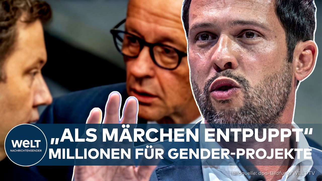 Genderprojekte Entwicklungshilfe – Deutschlandfahne vor dem Bundesfinanzministerium – Symbol für Genderprojekte in der Entwi…