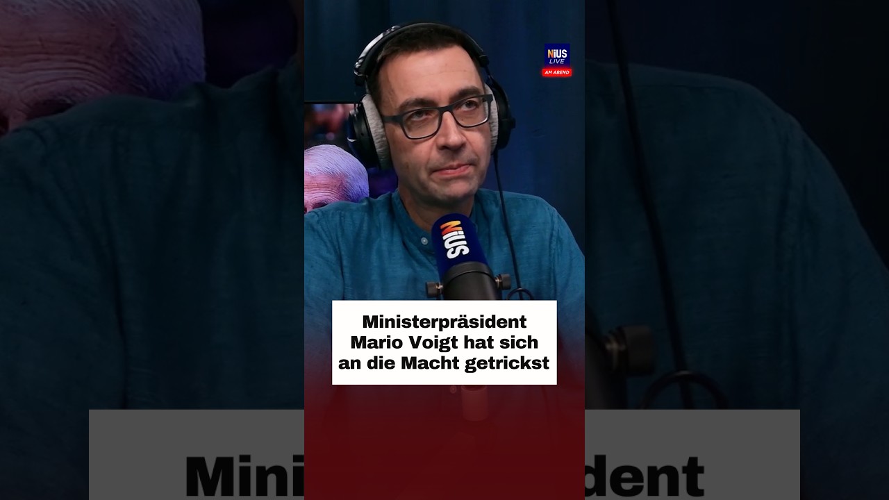 Mario Voigt Doktortitel – Mario Voigt, Ministerpräsident von Thüringen, nach dem Entzug seines Doktortitels unter Rücktritts…
