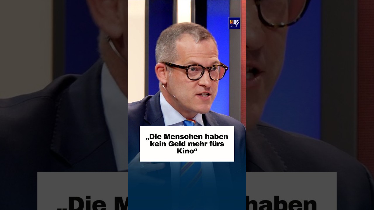 Leerer Kinosaal in Deutschland – Symbol für die Kinokrise durch sinkende Kaufkraft